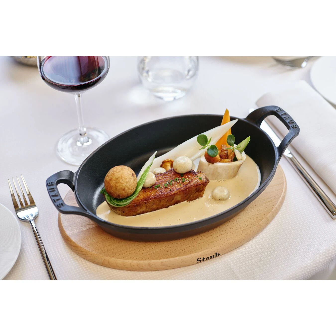 Staub Auflaufform 24 Cm, Gusseisen 2 Staub Auflaufform 24 Cm, Gusseisen – Bild 2