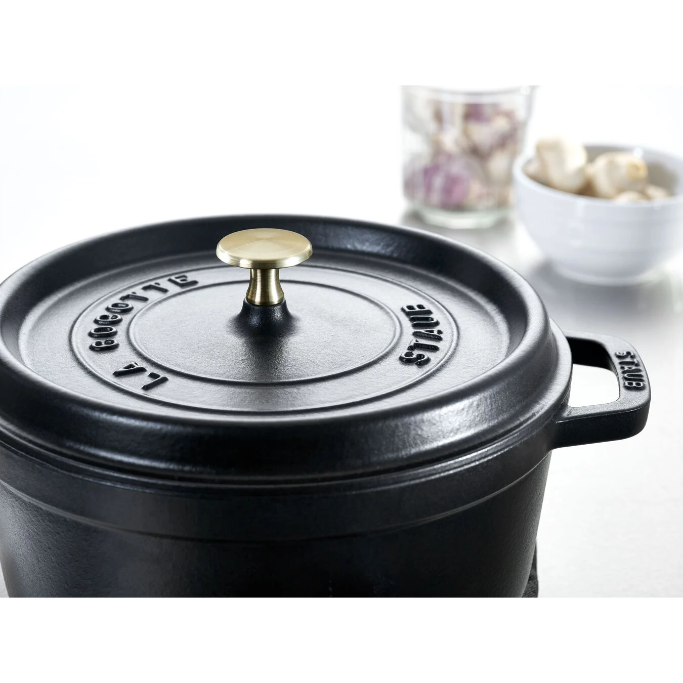 Staub Knauf 3 Cm, Messing 2 Staub Knauf 3 Cm, Messing – Bild 2