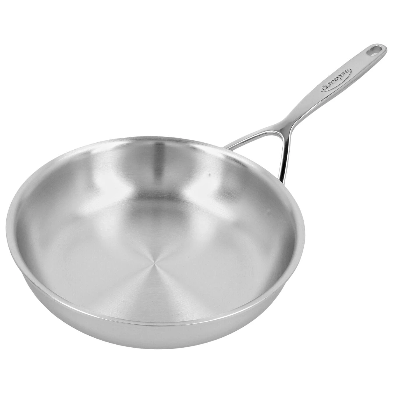 Demeyere Bratpfanne 24 Cm, 18/10 Edelstahl, Silber 2 Demeyere Bratpfanne 24 Cm, 18/10 Edelstahl, Silber – Bild 2