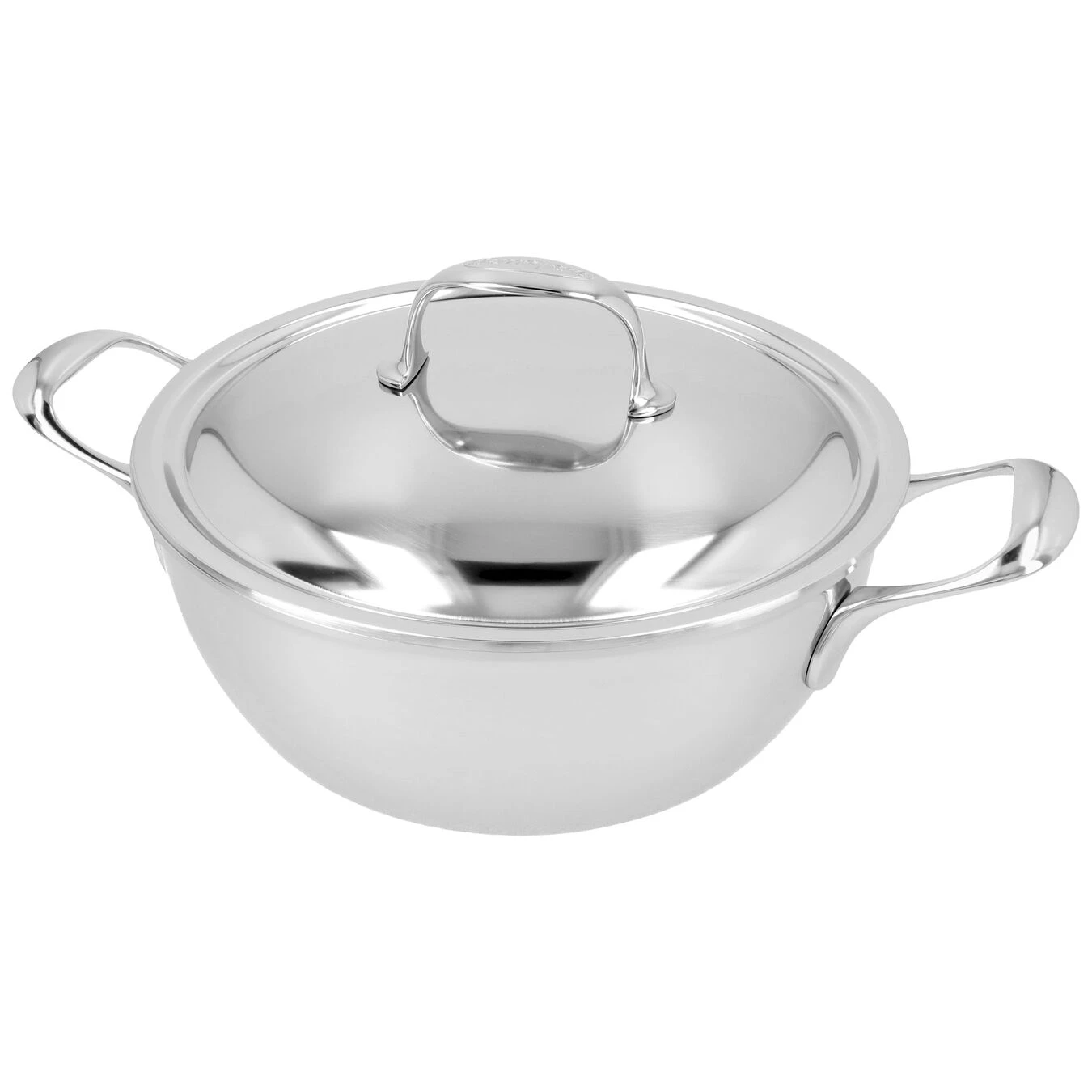 Demeyere Schmorpfanne 24 Cm, 18/10 Edelstahl 2 Demeyere Schmorpfanne 24 Cm, 18/10 Edelstahl – Bild 2