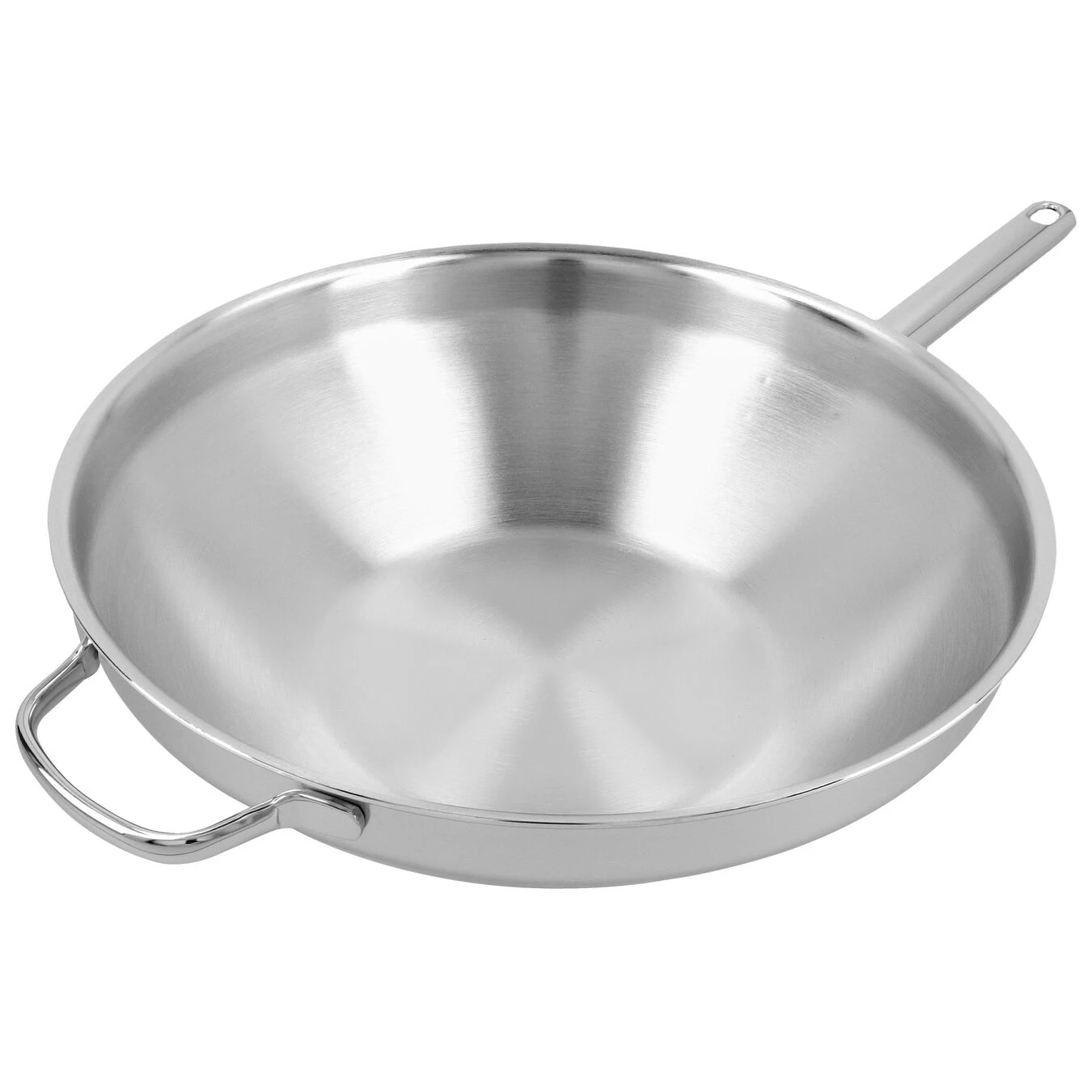Demeyere Wok Flacher Boden 32 Cm, 18/10 Edelstahl 3 Demeyere Wok Flacher Boden 32 Cm, 18/10 Edelstahl – Bild 3