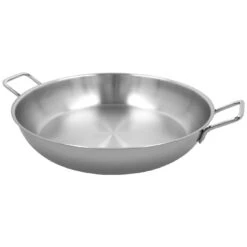Demeyere Paella-Pfanne Ohne Deckel 46 Cm, 18/10 Edelstahl, Silber 10 Demeyere Paella-Pfanne Ohne Deckel 46 Cm, 18/10 Edelstahl, Silber -Demeyere Geschäft 000023299