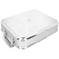 Demeyere Röstpfanne Mit Röstgitter 39 X 33 Cm, 18/10 Edelstahl, Silber -Demeyere Geschäft 000023339