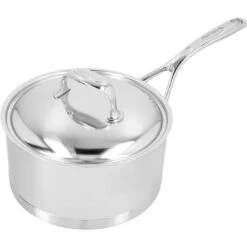 Demeyere Stieltopf Mit Deckel 20 Cm, 18/10 Edelstahl, Silber 10 Demeyere Stieltopf Mit Deckel 20 Cm, 18/10 Edelstahl, Silber -Demeyere Geschäft 000023691
