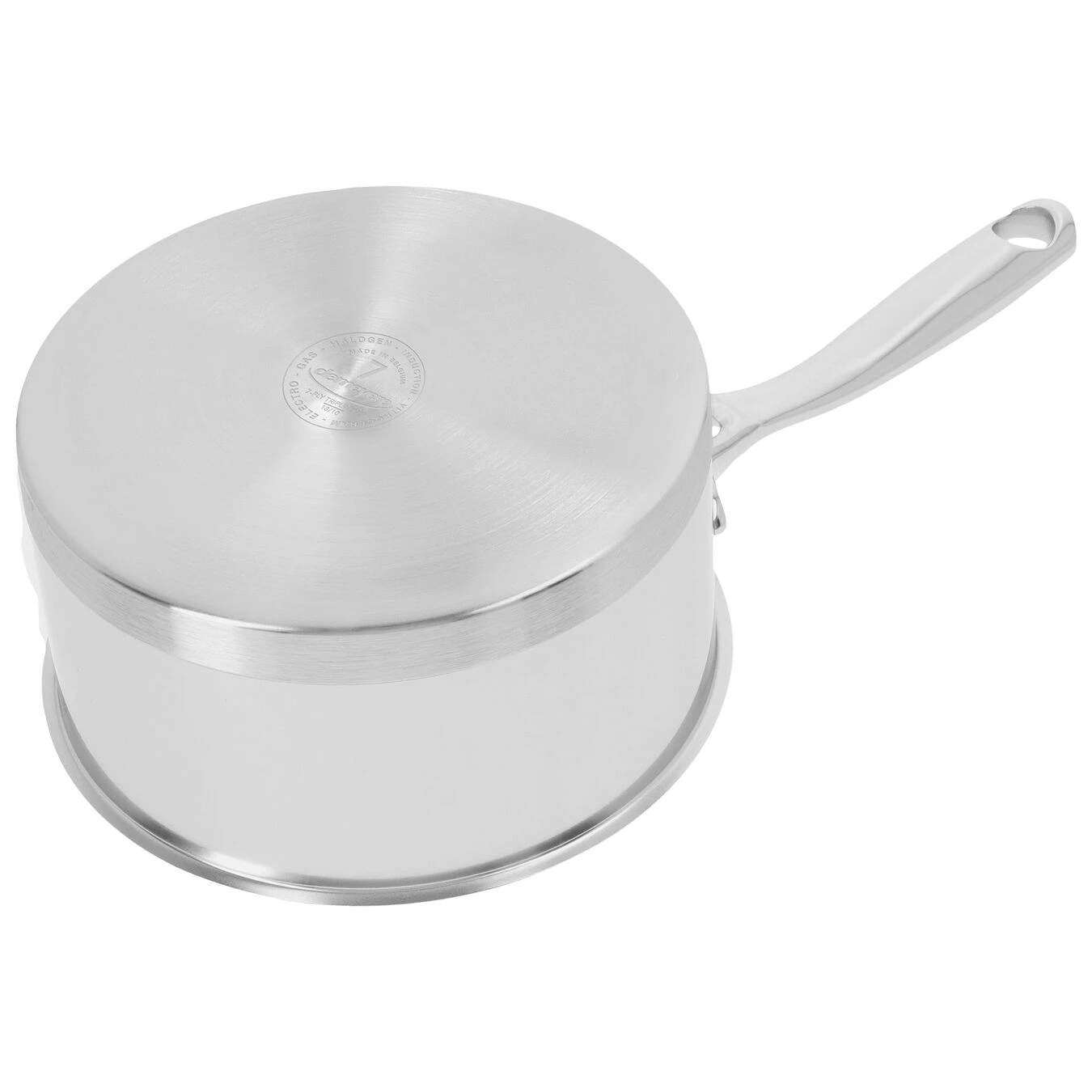 Demeyere Stieltopf Ohne Deckel 16 Cm, 18/10 Edelstahl, Silber 4 Demeyere Stieltopf Ohne Deckel 16 Cm, 18/10 Edelstahl, Silber – Bild 4