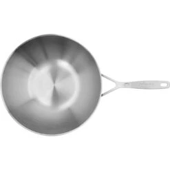 Demeyere Wok Flacher Boden 30 Cm, 18/10 Edelstahl -Demeyere Geschäft 000024034
