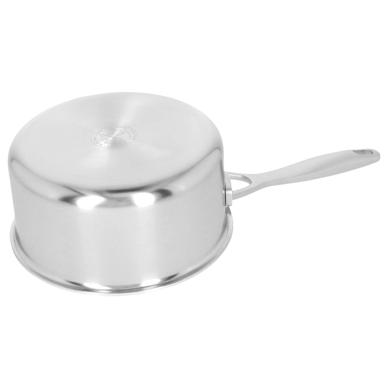 Demeyere Stieltopf Mit Deckel 16 Cm, 18/10 Edelstahl, Silber 6 Demeyere Stieltopf Mit Deckel 16 Cm, 18/10 Edelstahl, Silber – Bild 6