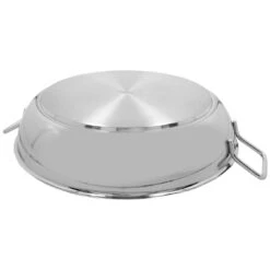 Demeyere Paella-Pfanne Ohne Deckel 46 Cm, 18/10 Edelstahl, Silber 11 Demeyere Paella-Pfanne Ohne Deckel 46 Cm, 18/10 Edelstahl, Silber -Demeyere Geschäft 000024272