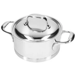 Demeyere Bratentopf Mit Deckel 18 Cm, 18/10 Edelstahl 11 Demeyere Bratentopf Mit Deckel 18 Cm, 18/10 Edelstahl -Demeyere Geschäft 000024388