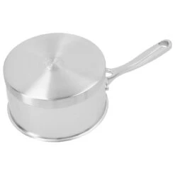 Demeyere Stieltopf Mit Deckel 14 Cm, 18/10 Edelstahl, Silber 9 Demeyere Stieltopf Mit Deckel 14 Cm, 18/10 Edelstahl, Silber -Demeyere Geschäft 000024459