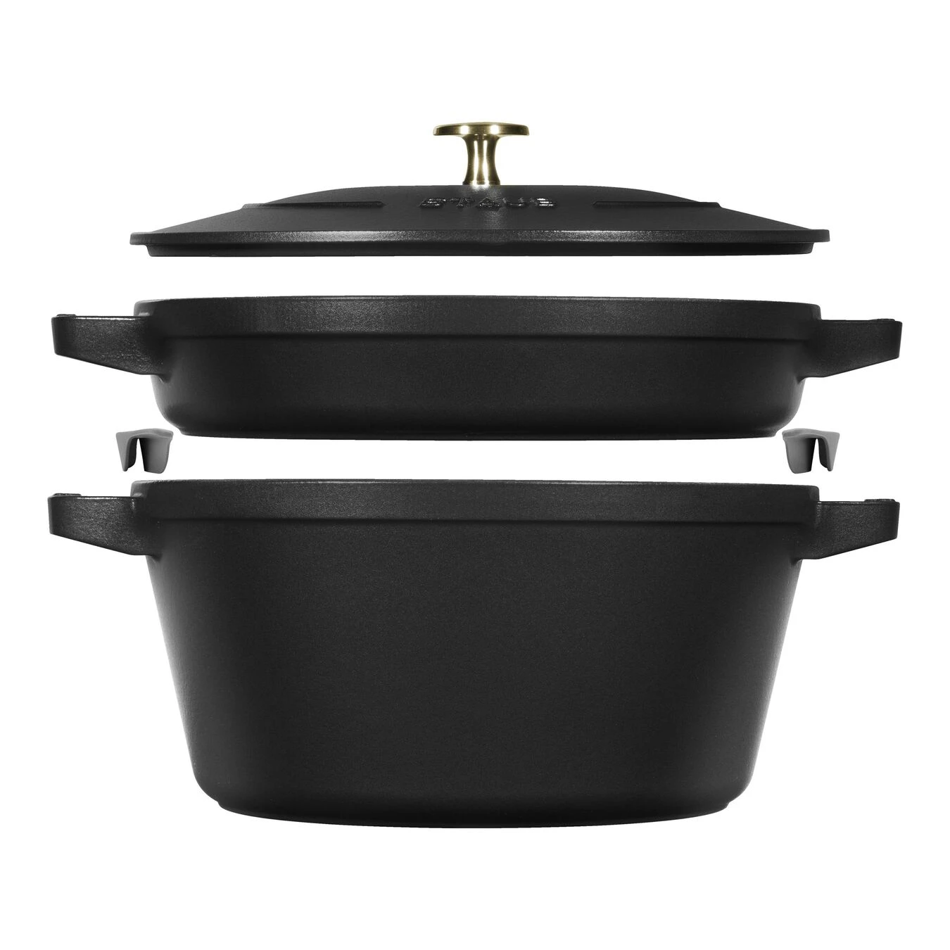 Staub Kochtopfset 2-tlg, Gusseisen 1 Staub Kochtopfset 2-tlg, Gusseisen