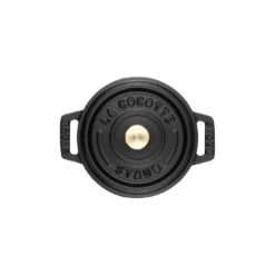 Staub Mini Cocotte 10 Cm, Rund, Schwarz, Gusseisen 7 Staub Mini Cocotte 10 Cm, Rund, Schwarz, Gusseisen -Demeyere Geschäft 40500 101 0 3