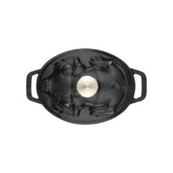 Staub Cocotte 17 Cm, Oval, Schwarz, Gusseisen 8 Staub Cocotte 17 Cm, Oval, Schwarz, Gusseisen -Demeyere Geschäft 40500 171 0 3