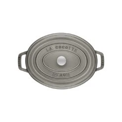 Alternative view of Staub Cocotte 23 Cm, Oval, Graphit-Grau, Gusseisen