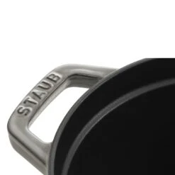 Staub Cocotte 15 Cm, Oval, Graphit-Grau, Gusseisen 9 Staub Cocotte 15 Cm, Oval, Graphit-Grau, Gusseisen -Demeyere Geschäft 40500 236 0 3 1