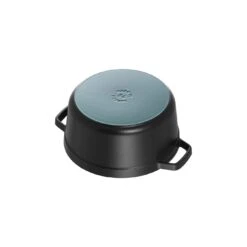 Alternative view of Staub Cocotte 34 Cm, Rund, Schwarz, Gusseisen