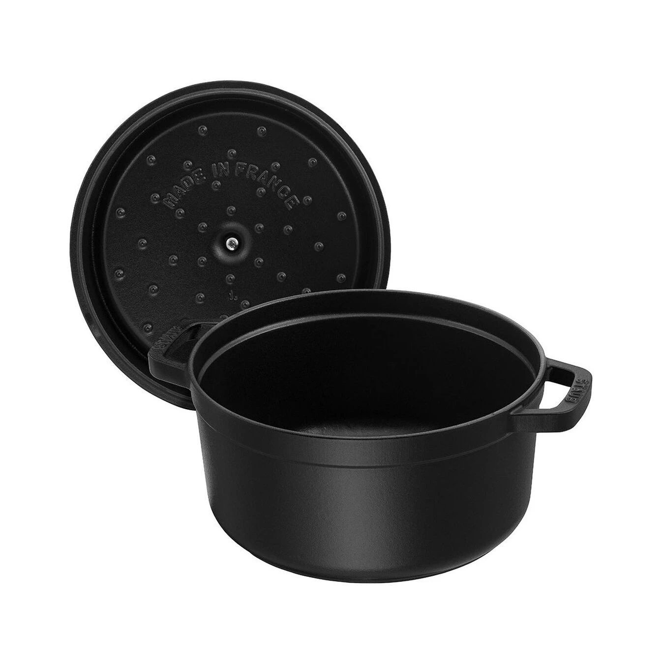 Staub Cocotte 30 Cm, Rund, Schwarz, Gusseisen 4 Staub Cocotte 30 Cm, Rund, Schwarz, Gusseisen – Bild 4