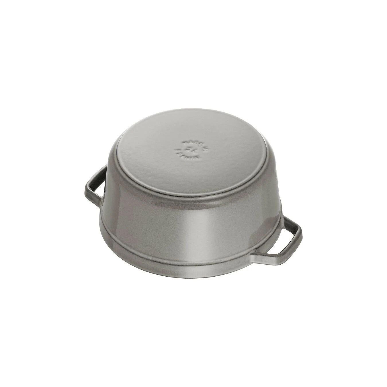 Staub Cocotte 24 Cm, Rund, Graphit-Grau, Gusseisen 3 Staub Cocotte 24 Cm, Rund, Graphit-Grau, Gusseisen – Bild 3
