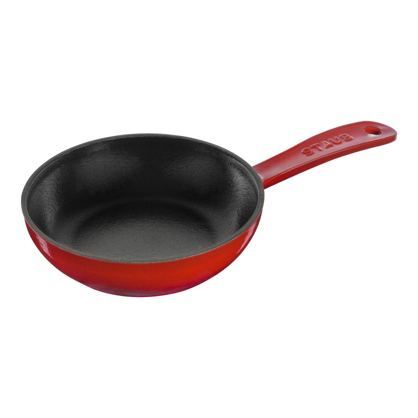 Staub Bratpfanne 16 Cm, Gusseisen, Kirsch-Rot 1 Staub Bratpfanne 16 Cm, Gusseisen, Kirsch-Rot