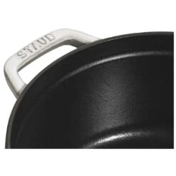 Staub Cocotte 18 Cm, Rund, Weisser Trüffel, Gusseisen -Demeyere Geschäft 40501409 4
