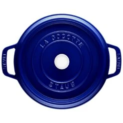 Staub Cocotte 30 Cm, Rund, Dunkelblau, Gusseisen -Demeyere Geschäft 40506 572 0 000000241