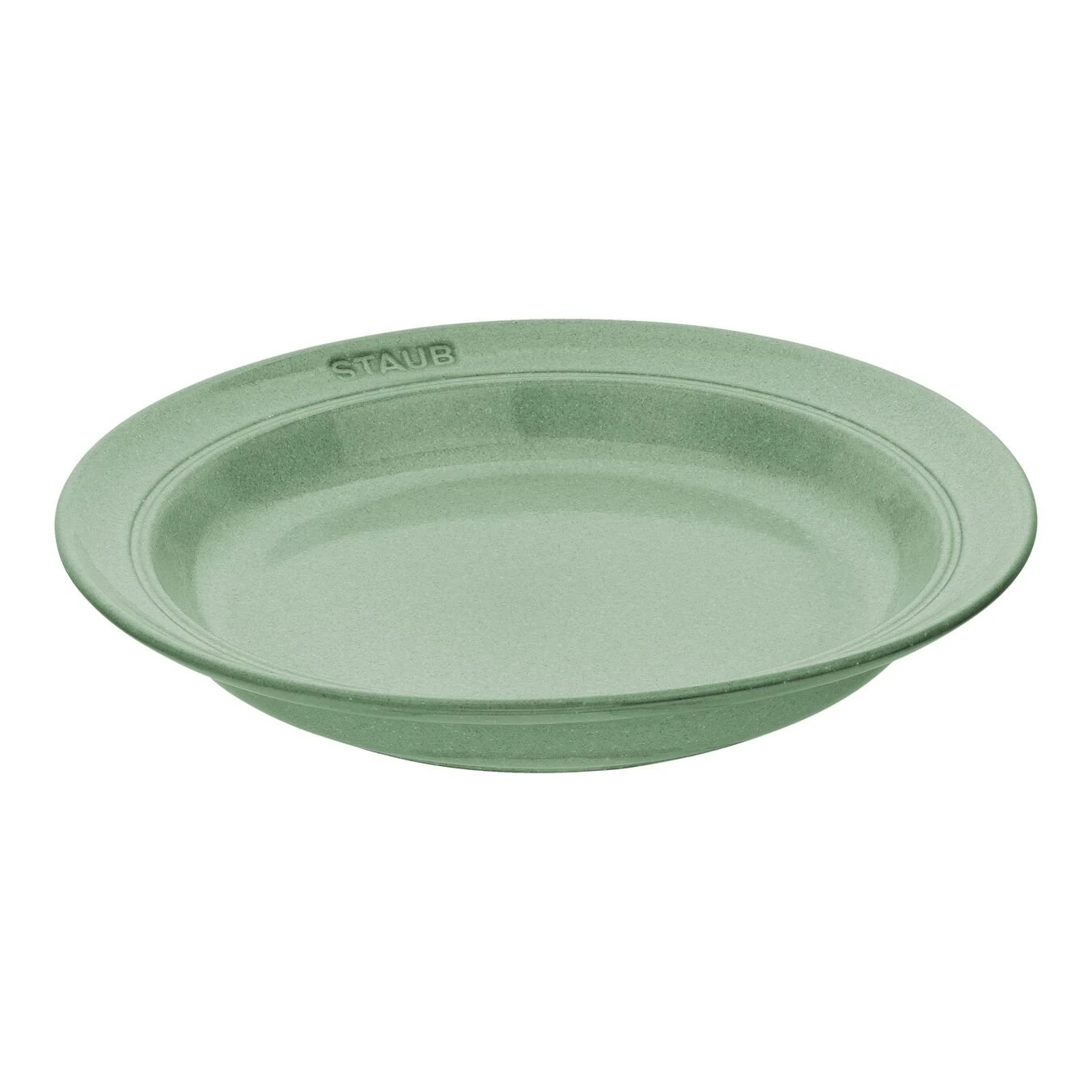 Staub Teller 24 Cm, Keramik, Salbeigrün 1 Staub Teller 24 Cm, Keramik, Salbeigrün