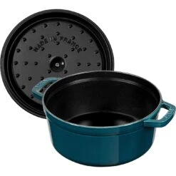 Staub Cocotte 24 Cm, Rund, La-Mer, Gusseisen 9 Staub Cocotte 24 Cm, Rund, La-Mer, Gusseisen -Demeyere Geschäft 40508 654 0 1