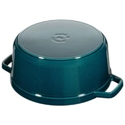 Staub Cocotte 24 Cm, Rund, La-Mer, Gusseisen 8 Staub Cocotte 24 Cm, Rund, La-Mer, Gusseisen -Demeyere Geschäft 40508 654 0 2