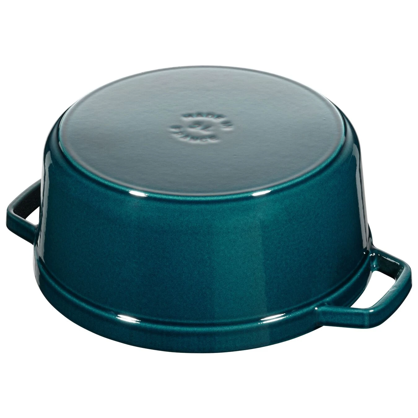 Staub Cocotte 24 Cm, Rund, La-Mer, Gusseisen 3 Staub Cocotte 24 Cm, Rund, La-Mer, Gusseisen – Bild 3