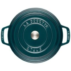 Staub Cocotte 24 Cm, Rund, La-Mer, Gusseisen 10 Staub Cocotte 24 Cm, Rund, La-Mer, Gusseisen -Demeyere Geschäft 40508 654 0 8