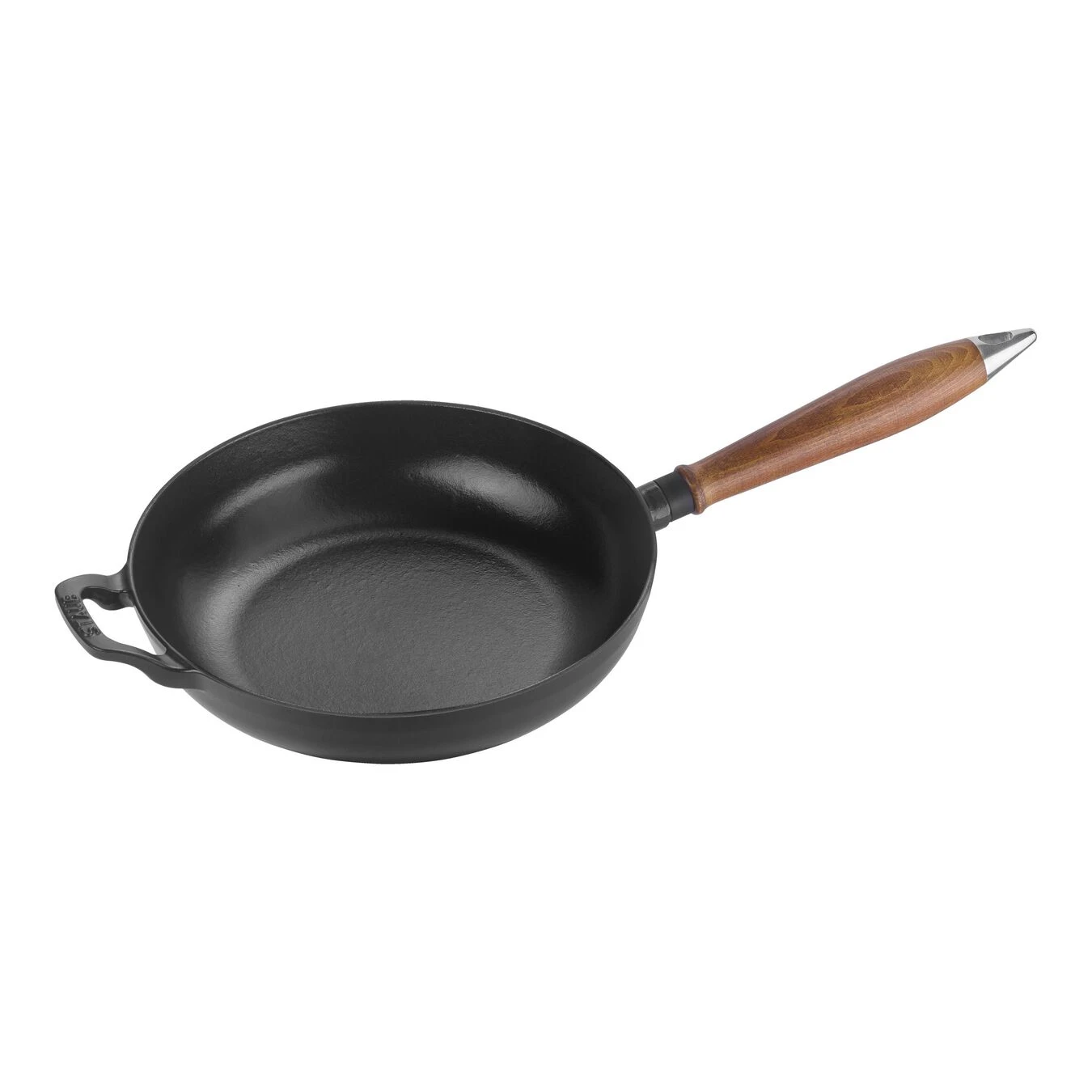 Staub Bratpfanne 24 Cm, Gusseisen, Schwarz 1 Staub Bratpfanne 24 Cm, Gusseisen, Schwarz