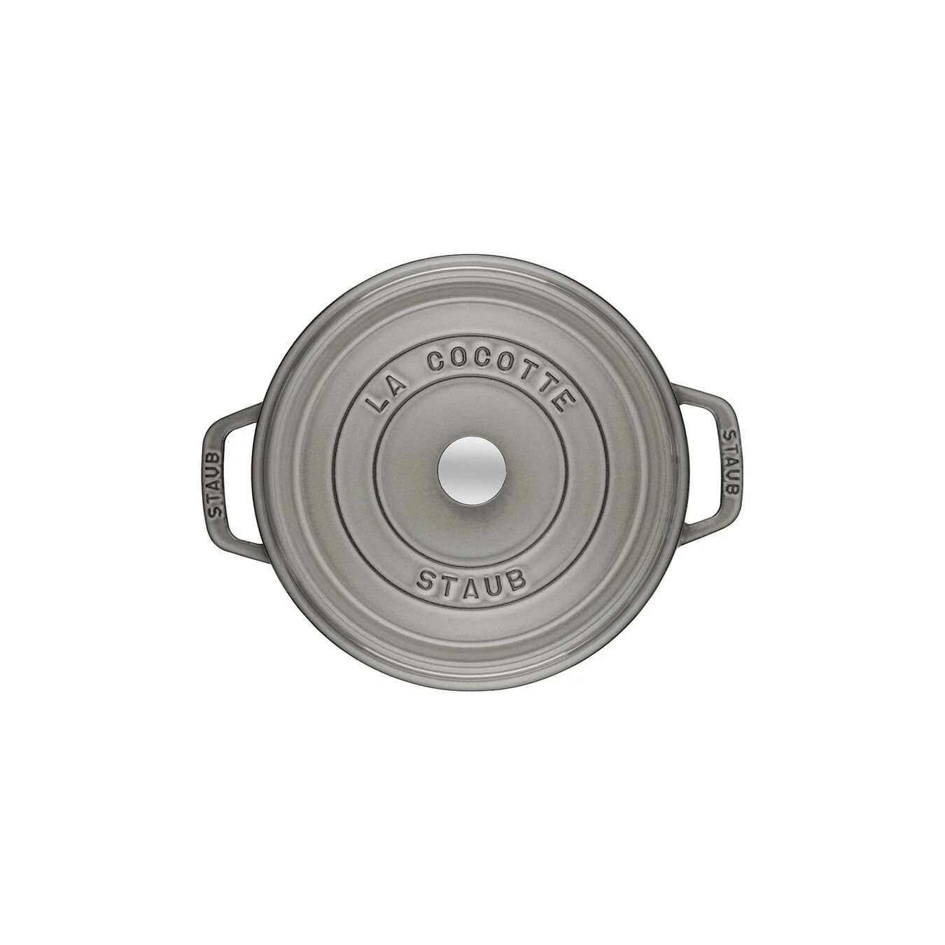 Staub Cocotte 34 Cm, Rund, Graphit-Grau, Gusseisen 2 Staub Cocotte 34 Cm, Rund, Graphit-Grau, Gusseisen – Bild 2