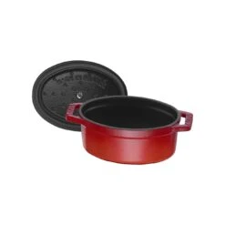 Staub Mini Cocotte 11 Cm, Oval, Kirsch-Rot, Gusseisen -Demeyere Geschäft 40509 807 0 5