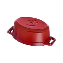 Staub Mini Cocotte 11 Cm, Oval, Kirsch-Rot, Gusseisen -Demeyere Geschäft 40509 807 0 6