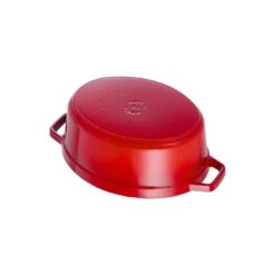 Alternative view of Staub Cocotte 29 Cm, Oval, Kirsch-Rot, Gusseisen