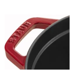 Staub Cocotte 29 Cm, Oval, Kirsch-Rot, Gusseisen 5 Staub Cocotte 29 Cm, Oval, Kirsch-Rot, Gusseisen -Demeyere Geschäft 40509 857 0 4