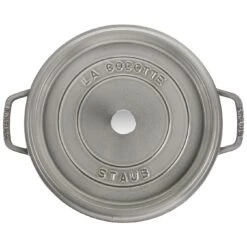 Staub Cocotte 30 Cm, Rund, Graphit-Grau, Gusseisen 8 Staub Cocotte 30 Cm, Rund, Graphit-Grau, Gusseisen -Demeyere Geschäft 40509 862 0 000000887