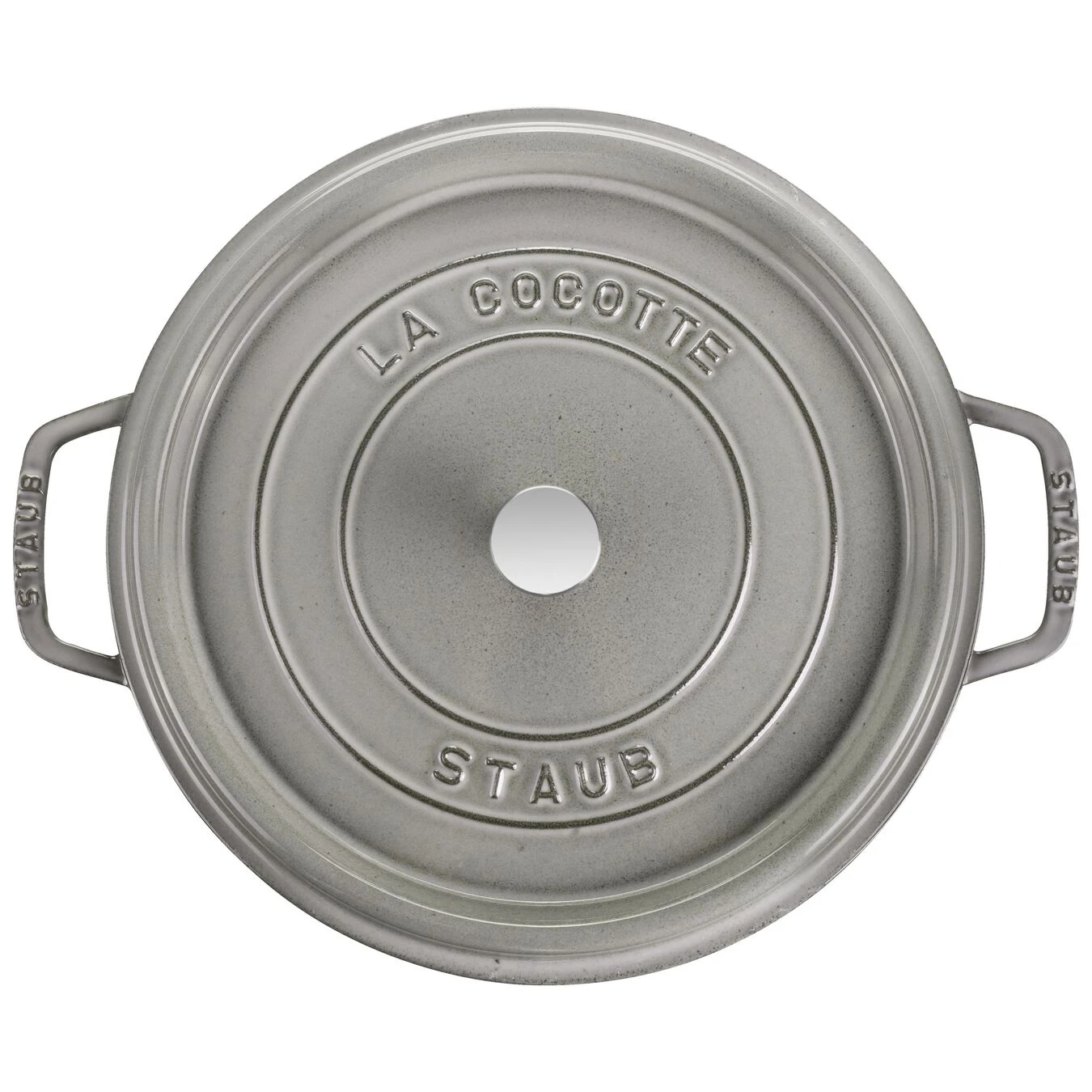 Staub Cocotte 30 Cm, Rund, Graphit-Grau, Gusseisen 3 Staub Cocotte 30 Cm, Rund, Graphit-Grau, Gusseisen – Bild 3