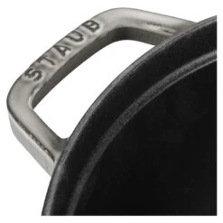 Alternative view of Staub Cocotte 30 Cm, Rund, Graphit-Grau, Gusseisen