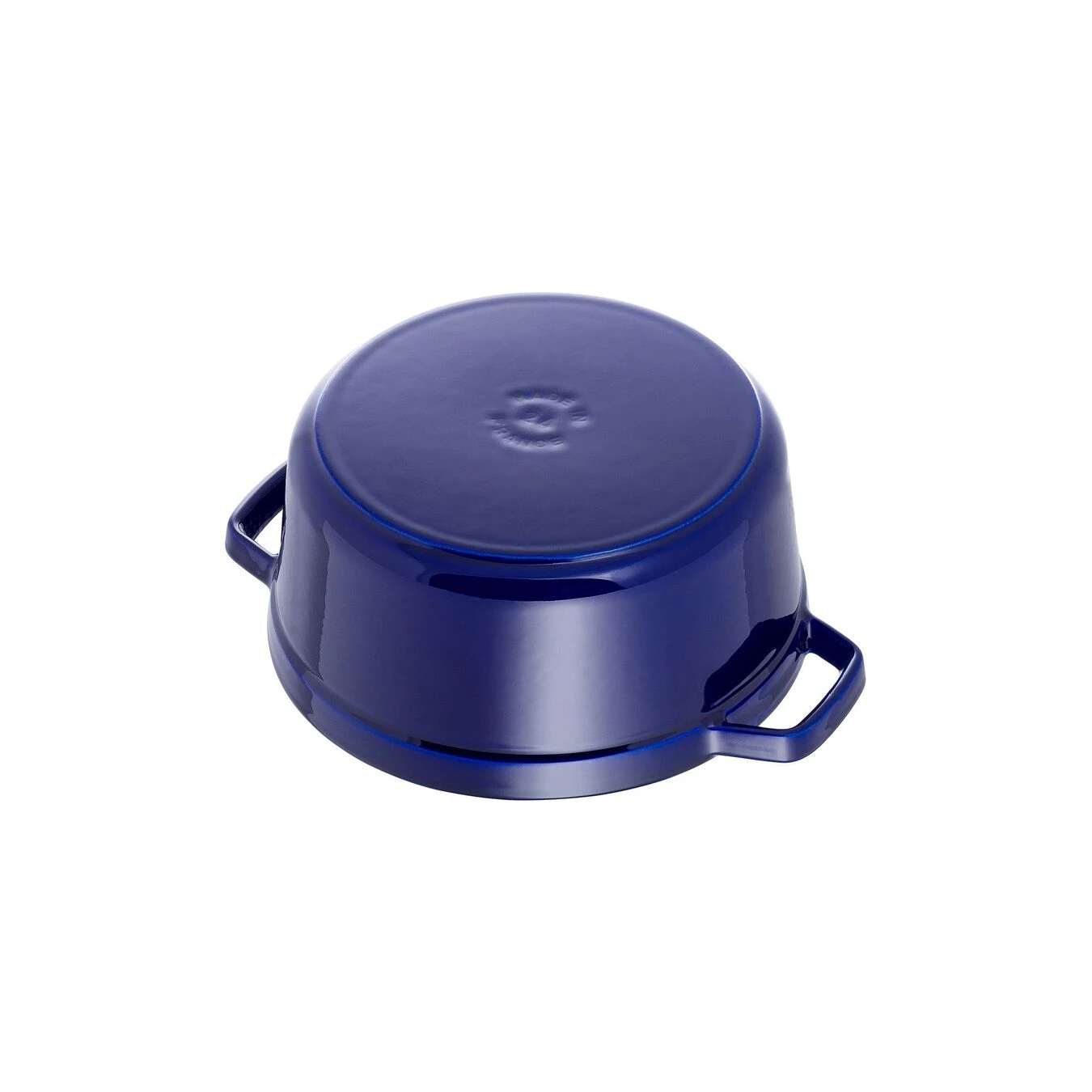 Staub Cocotte 24 Cm, Rund, Dunkelblau, Gusseisen 3 Staub Cocotte 24 Cm, Rund, Dunkelblau, Gusseisen – Bild 3