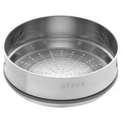 Staub Cocotte Mit Dämpfeinsatz 26 Cm, Rund, Schwarz, Gusseisen 8 Staub Cocotte Mit Dämpfeinsatz 26 Cm, Rund, Schwarz, Gusseisen -Demeyere Geschäft 40510 606 0 2