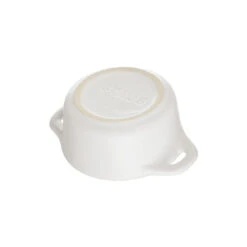 Staub Mini Cocotte 10 Cm, Rund, Reinweiß, Keramik 8 Staub Mini Cocotte 10 Cm, Rund, Reinweiß, Keramik -Demeyere Geschäft 40511 083 0 5