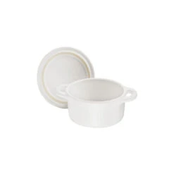 Staub Mini Cocotte 10 Cm, Rund, Reinweiß, Keramik 9 Staub Mini Cocotte 10 Cm, Rund, Reinweiß, Keramik -Demeyere Geschäft 40511 083 0 6