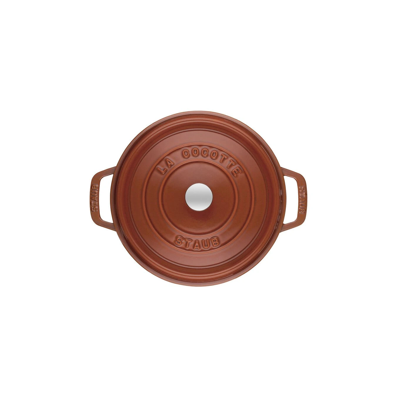 Staub Cocotte 26 Cm, Rund, Zimt, Gusseisen 2 Staub Cocotte 26 Cm, Rund, Zimt, Gusseisen – Bild 2