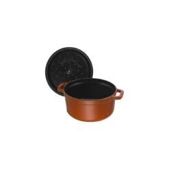 Staub Cocotte 26 Cm, Rund, Zimt, Gusseisen 9 Staub Cocotte 26 Cm, Rund, Zimt, Gusseisen -Demeyere Geschäft 40511 295 0 5