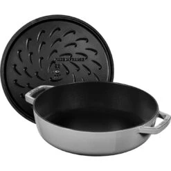 Staub Bräter Mit Chistera Drop-Structure 24 Cm, Gusseisen -Demeyere Geschäft 40511 471 0 3