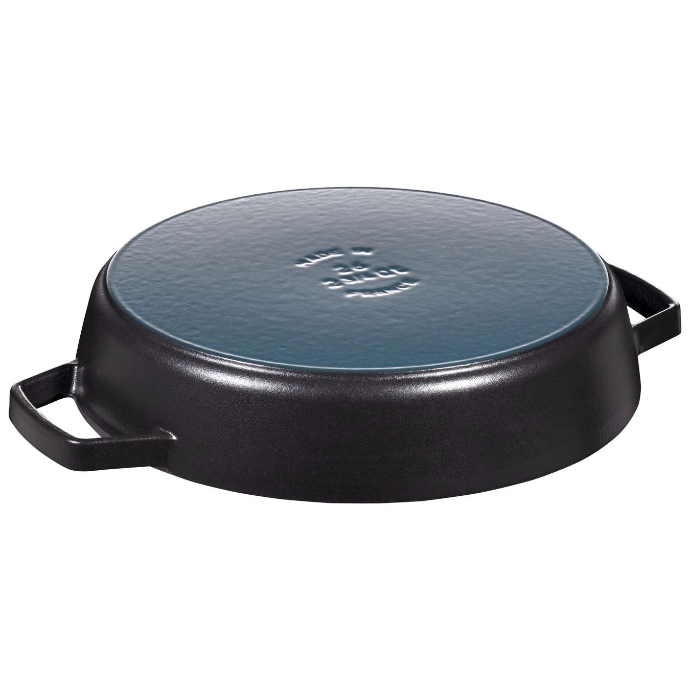 Staub Bratpfanne 26 Cm, Gusseisen, Schwarz 2 Staub Bratpfanne 26 Cm, Gusseisen, Schwarz – Bild 2