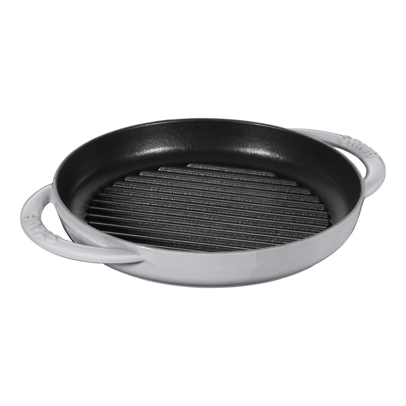 Staub Pure Grill 23 Cm, Rund, Graphit-Grau, Gusseisen 1 Staub Pure Grill 23 Cm, Rund, Graphit-Grau, Gusseisen