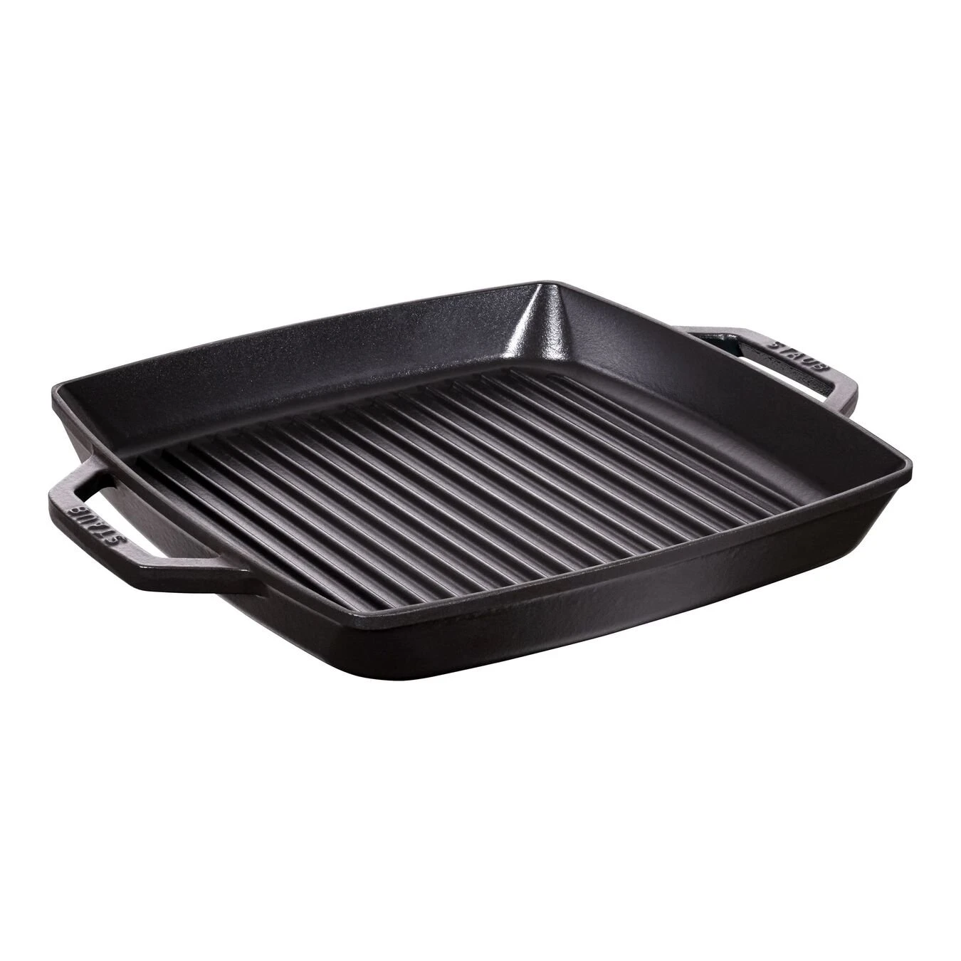 Staub Grillpfanne 33 X 33 Cm, Gusseisen, Schwarz 1 Staub Grillpfanne 33 X 33 Cm, Gusseisen, Schwarz