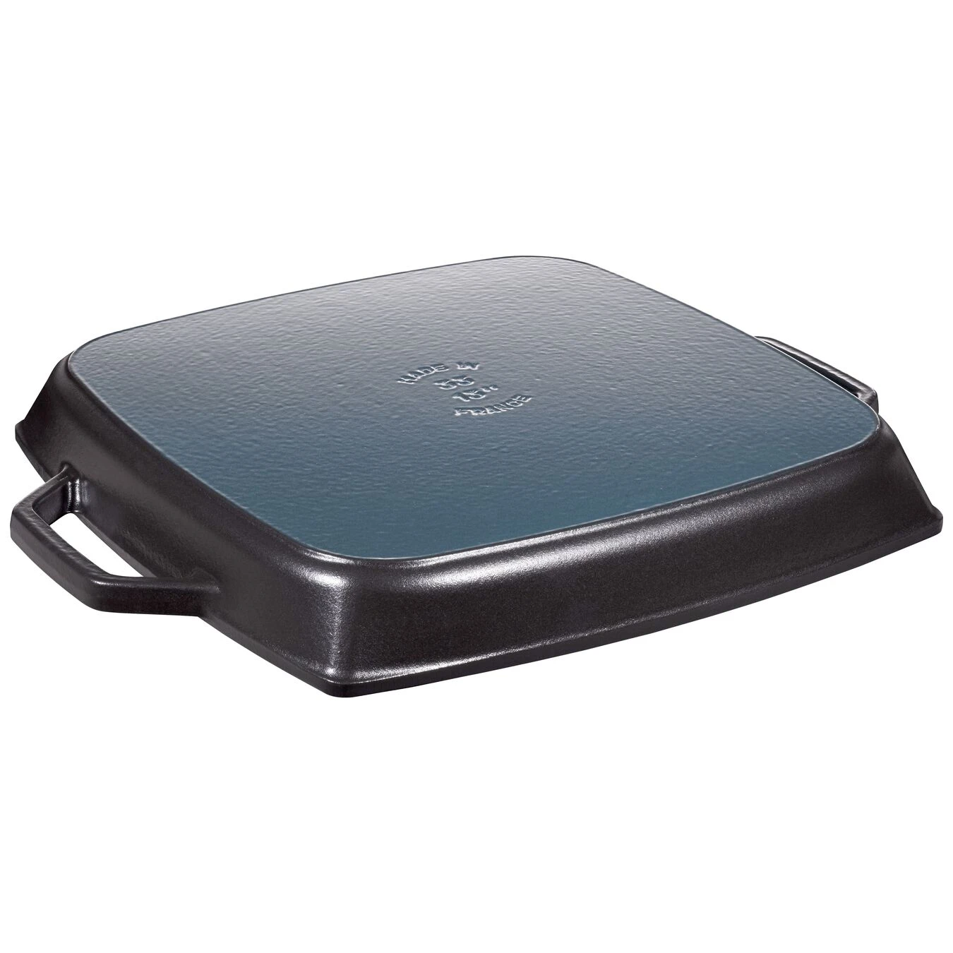 Staub Grillpfanne 33 X 33 Cm, Gusseisen, Schwarz 2 Staub Grillpfanne 33 X 33 Cm, Gusseisen, Schwarz – Bild 2